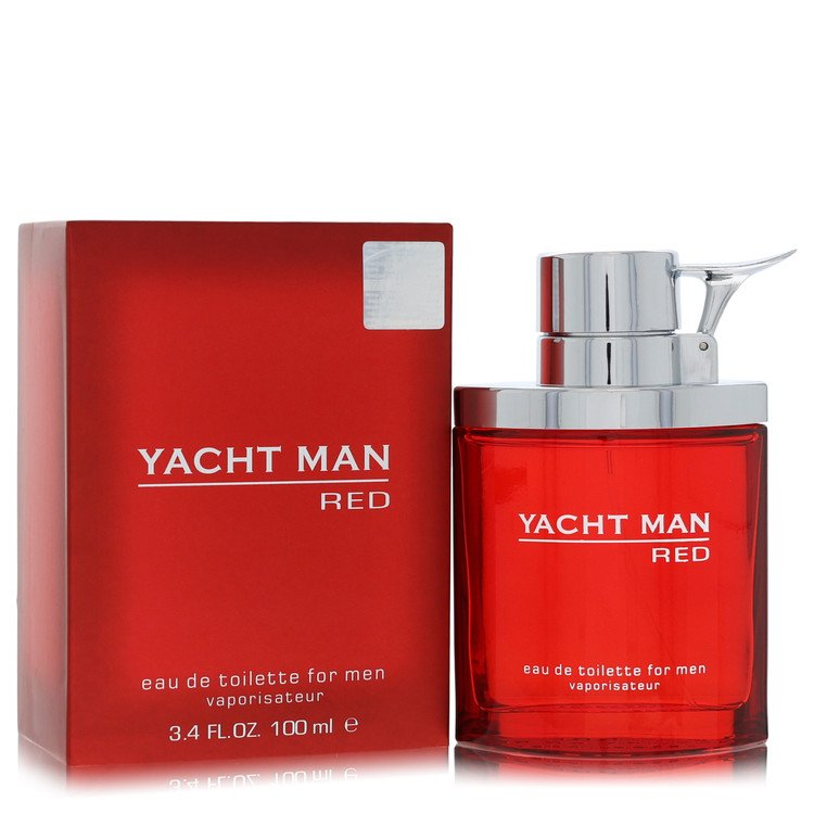 Yacht Man Red Eau De Toilette Spray By Myrurgia